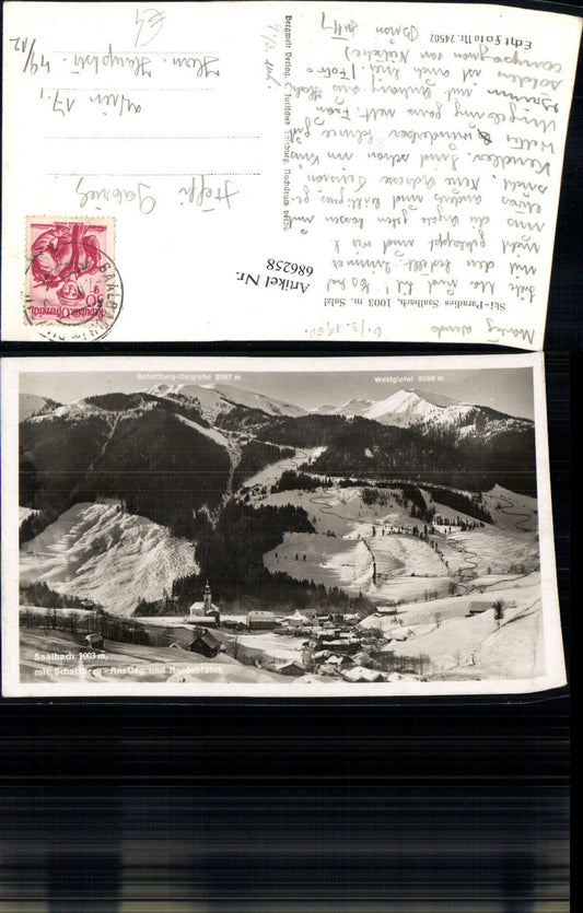 686258 Saalbach Hinterglemm