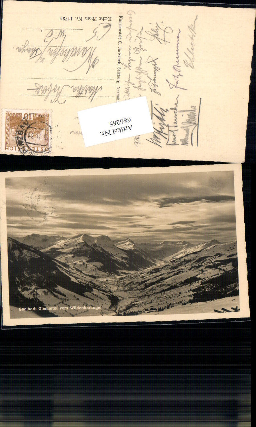 686265 Saalbach Hinterglemm Glemmtal gel.n. Waidhofen an der Thaya