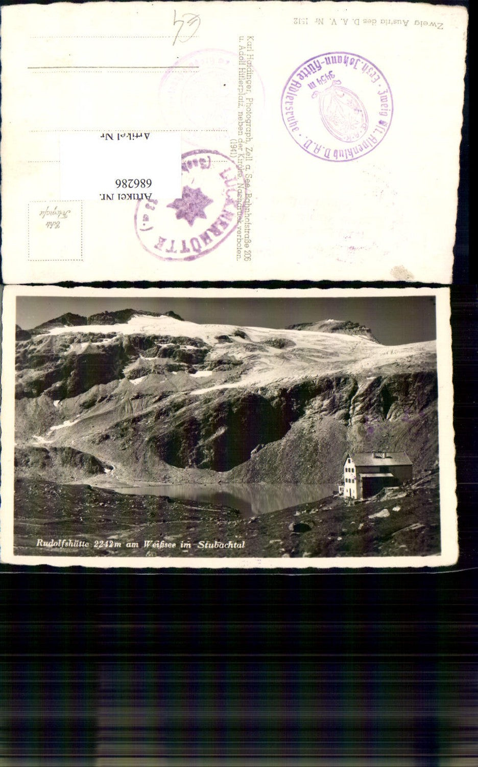 686286 Rudolfshütte im Stubachtal Uttendorf Stubach