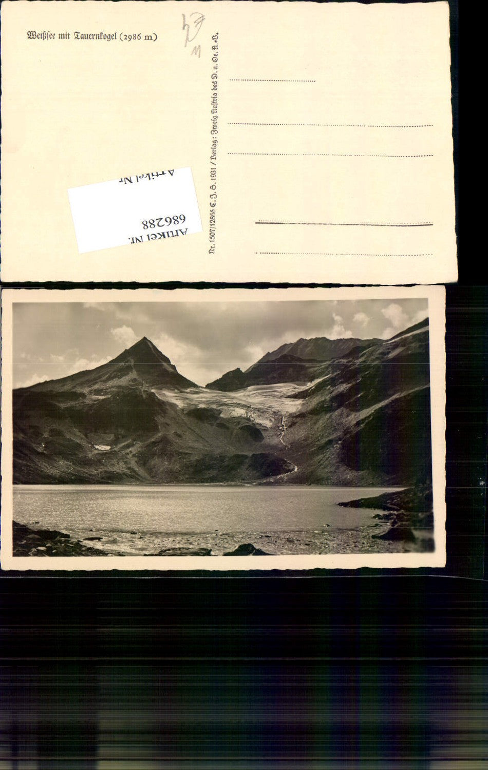 686288 Weißsee Tauernkogel b. Uttendorf