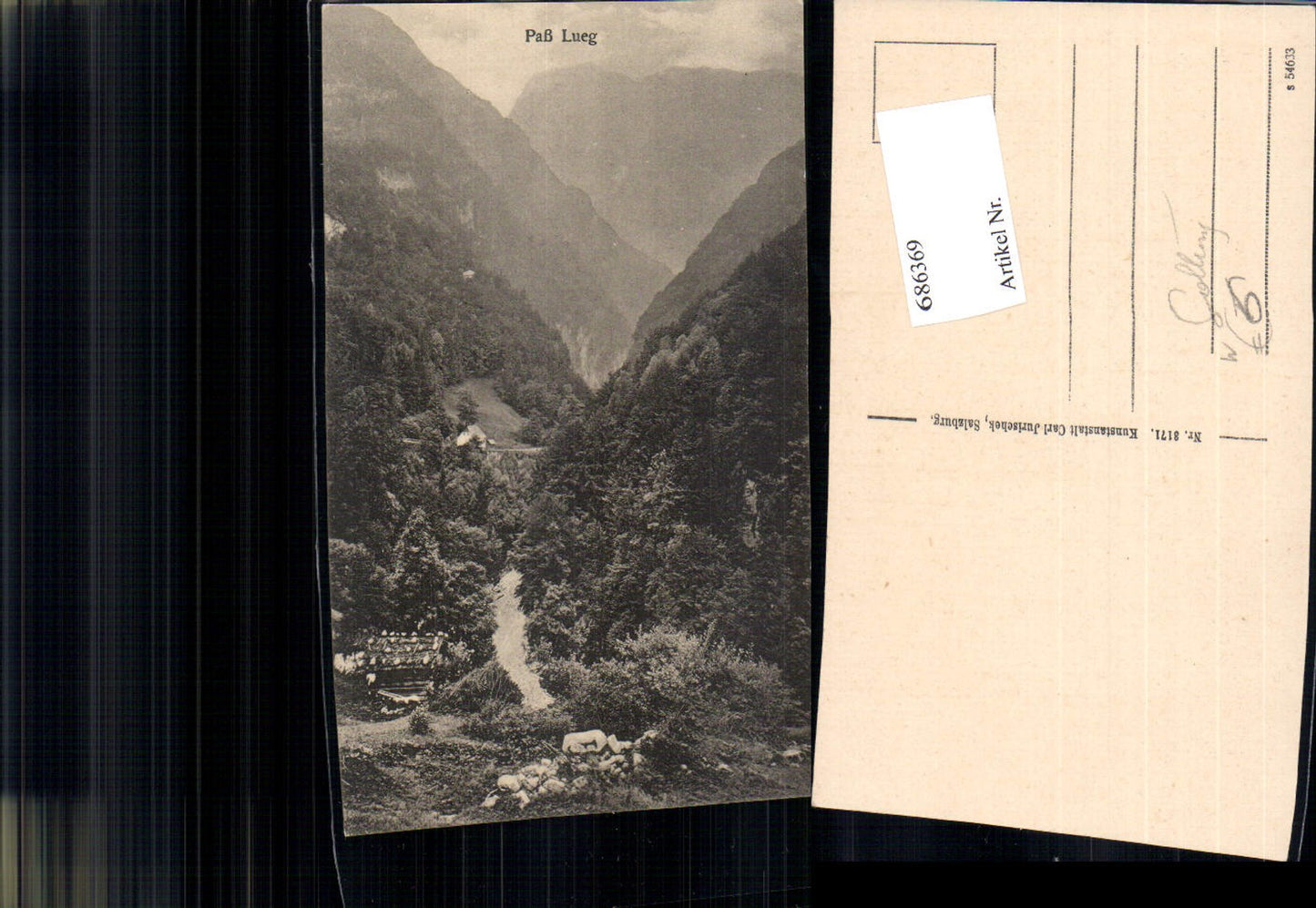 686369 Paß Lueg Golling an der Salzach