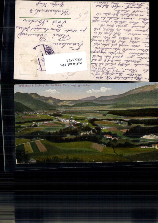 686391 Großgmain bei Ruine Plainburg Abtenau gel. Norden Westermarsch