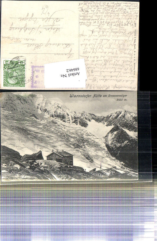 686462 Warnsdorfer Hütte am Grossvenediger Brambach Neukirchen