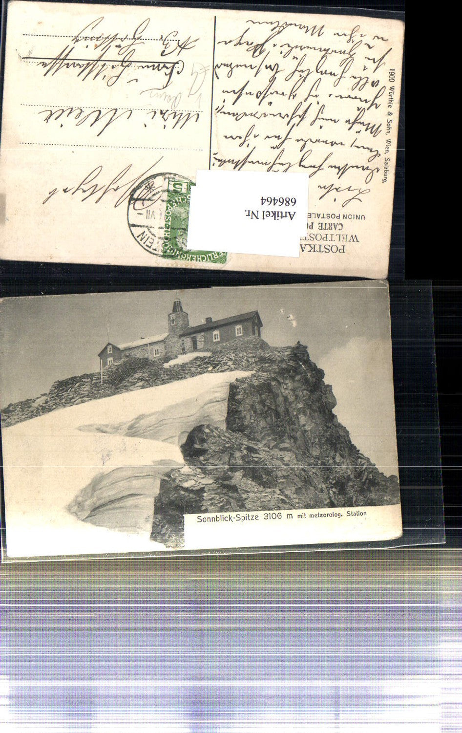 686464 Sonnblick Spitze Station meteorlogische Rauris