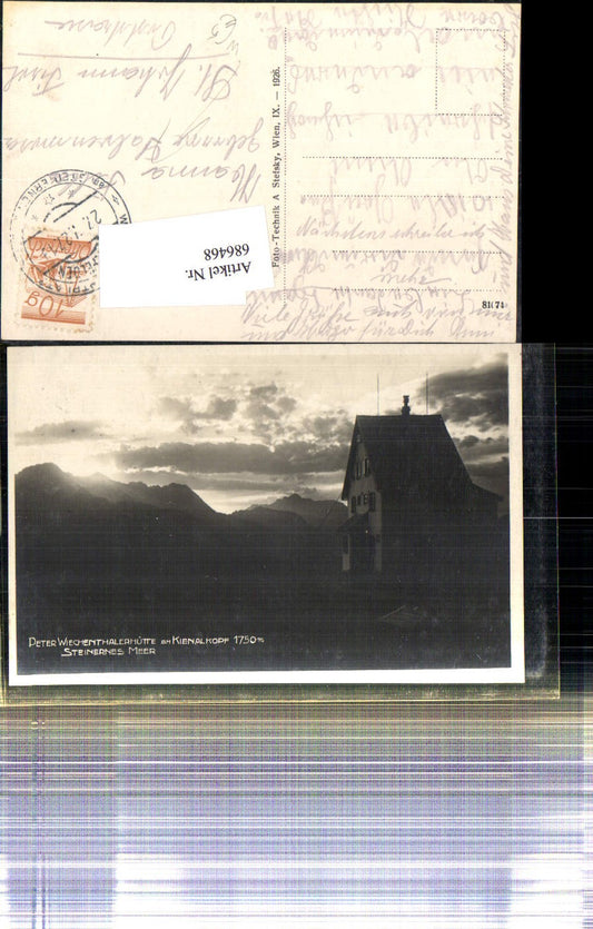 686468 Peter Wiechenthalerhütte Kienalkopf Saalfelden