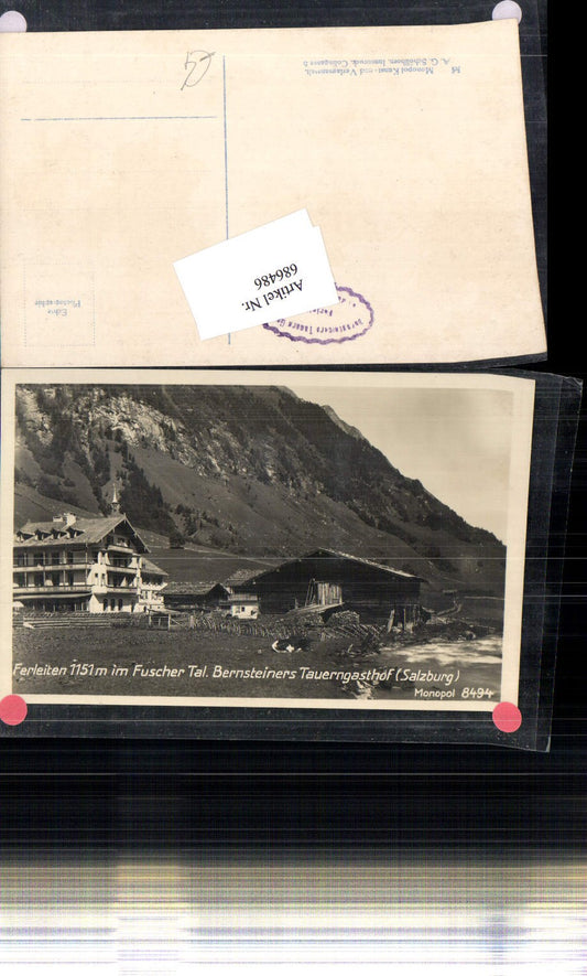 686486 Ferleiten im Fuschertal Fusch Bruck Bernsteiners Gasthaus