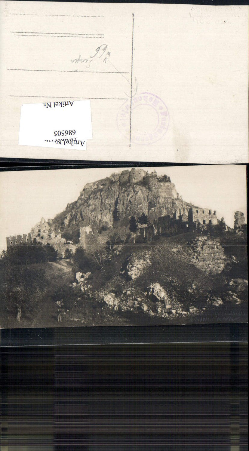 686505 Foto-AK Hohentwiel Singen Ruine Burg Hegau