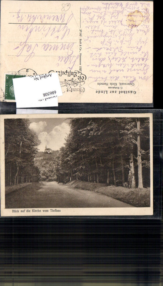 686508 Osterwald Kreis Hameln Gasthof zur Linde