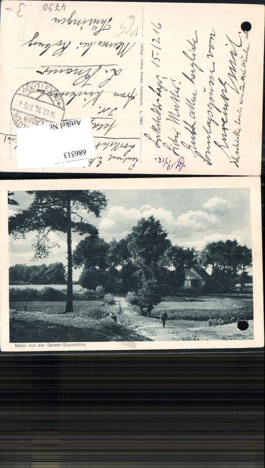 686513 Senne Staumühle Hövelhof Bad Lippspringe Feldpost Lager Lockstedt Holstein Leutnant n. Neuses Coburg