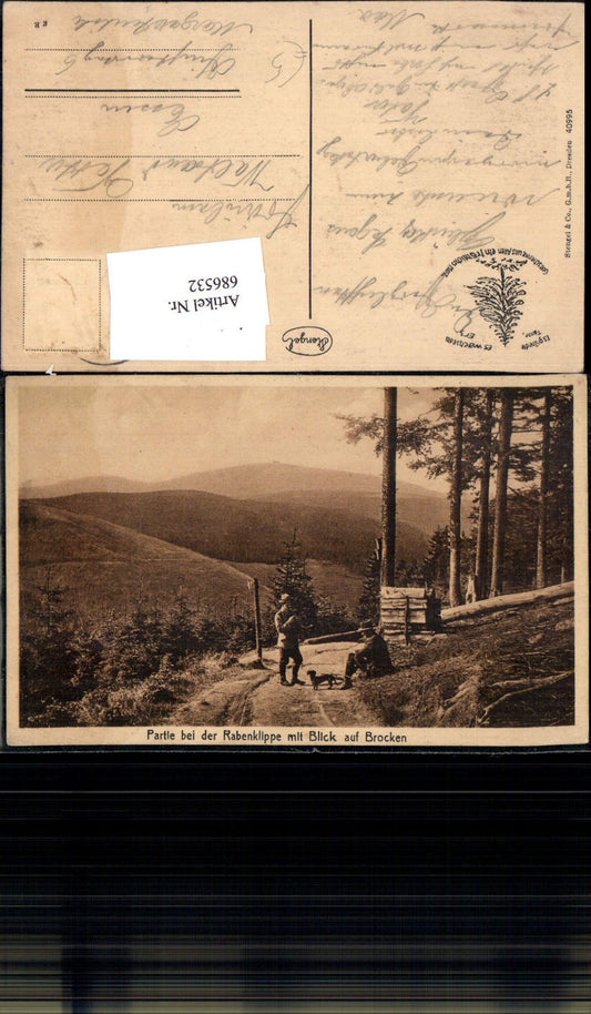 686532 Partie an der Rabenklippe Brocken Harz Bad Harzburg