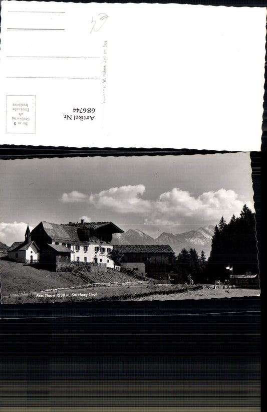 686744 Pass Thurn Gasthaus Kitzbühel Golling Mittersill