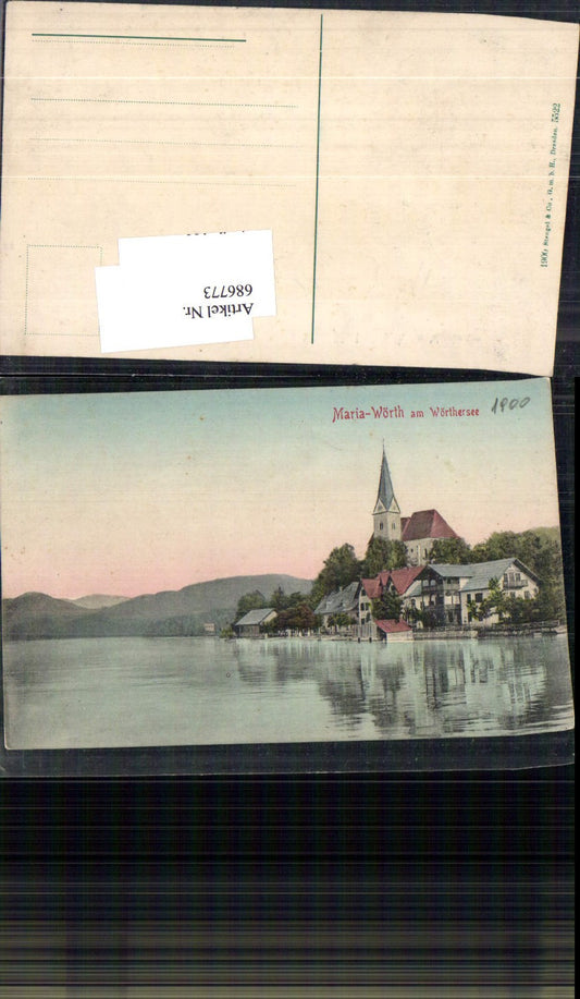 686773 Maria Wörth am Wörthersee 1900