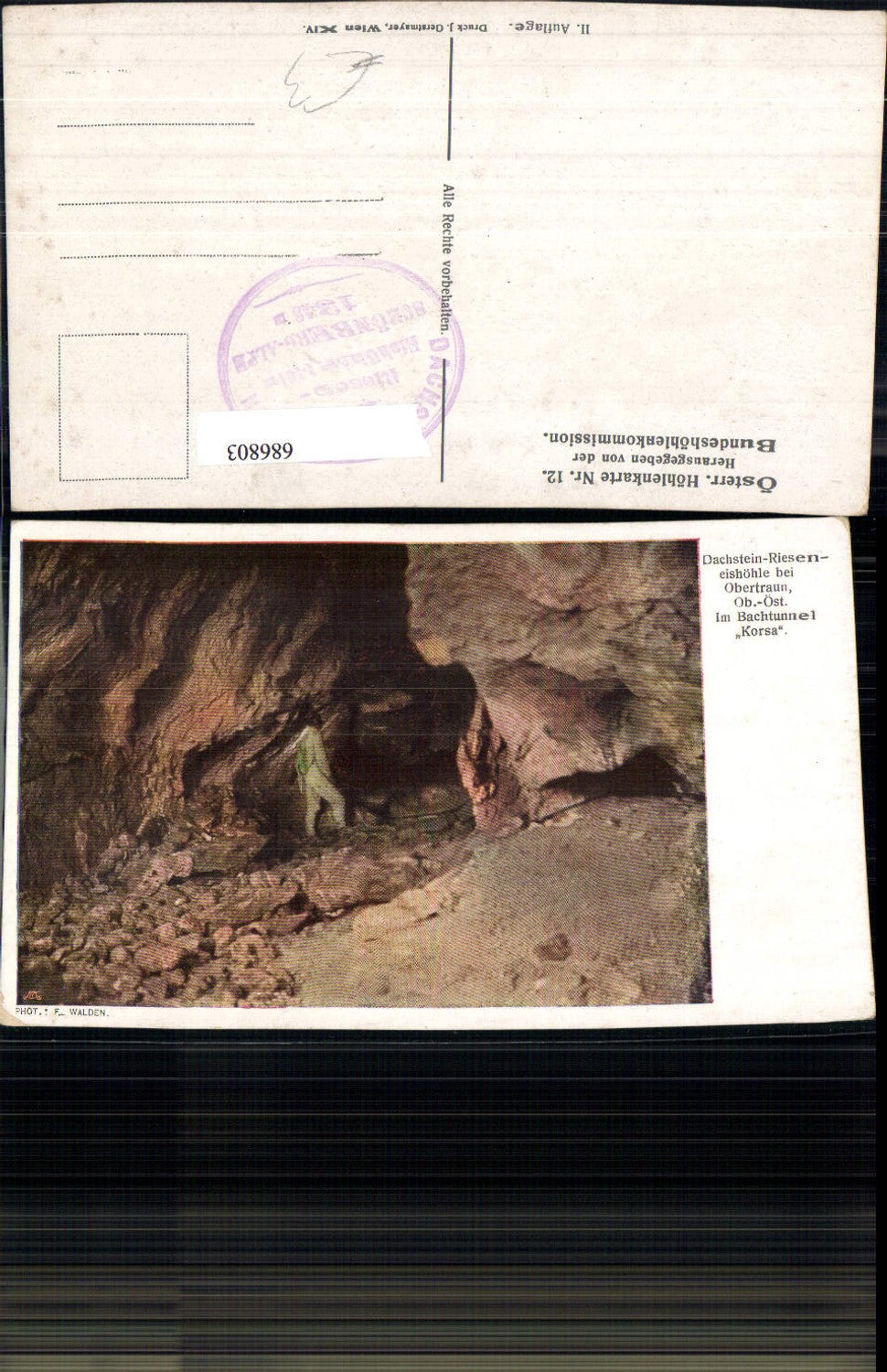 686803 Dachstein Obertraun Rieseneishöhle Korsa