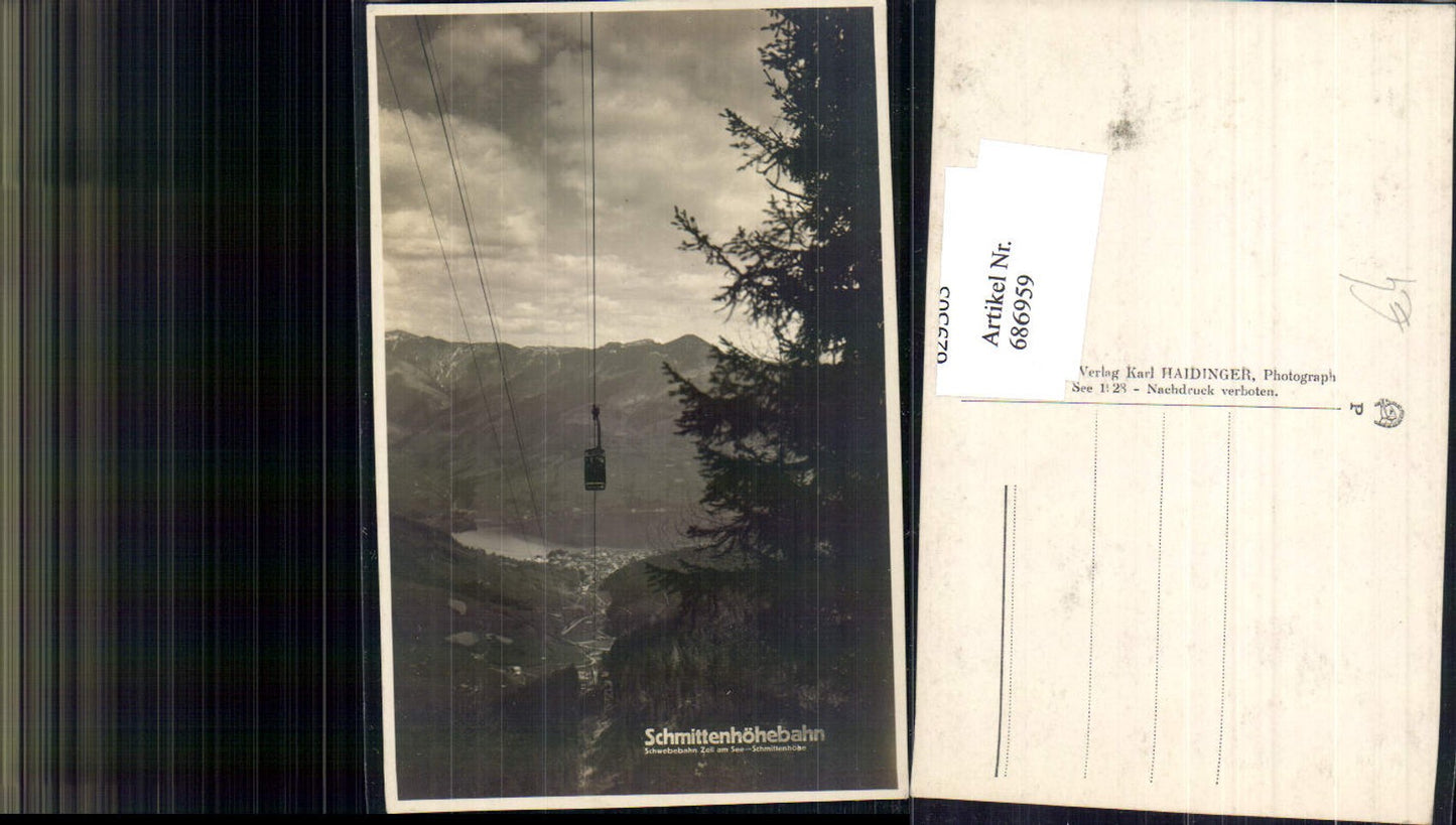 686959 Zell am See Schmittenhöhe Seilbahn