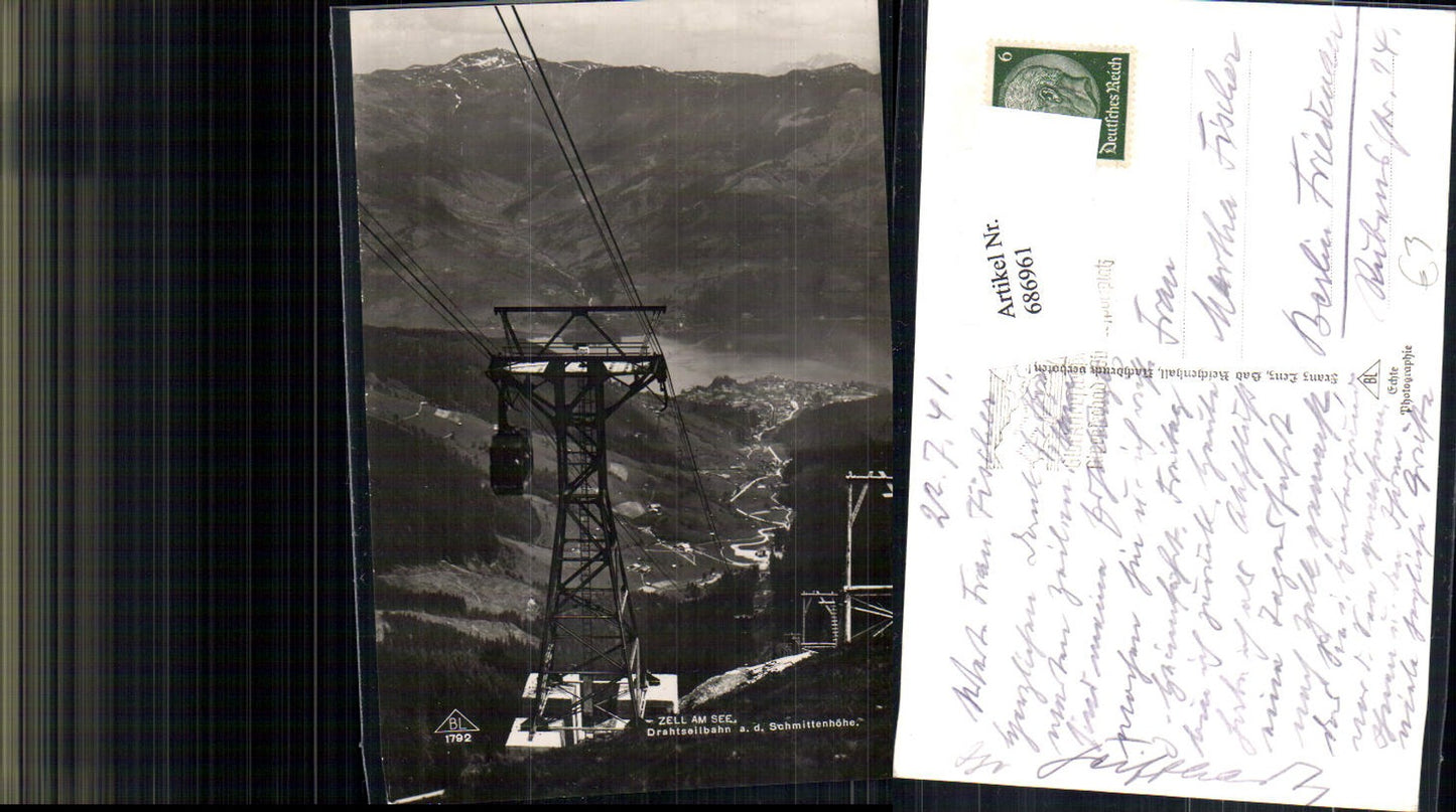 686961 Zell am See Schmittenhöhe Seilbahn