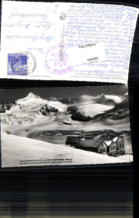 686995 Grossvenediger Kürsingerhütte Brambach Neukirchen