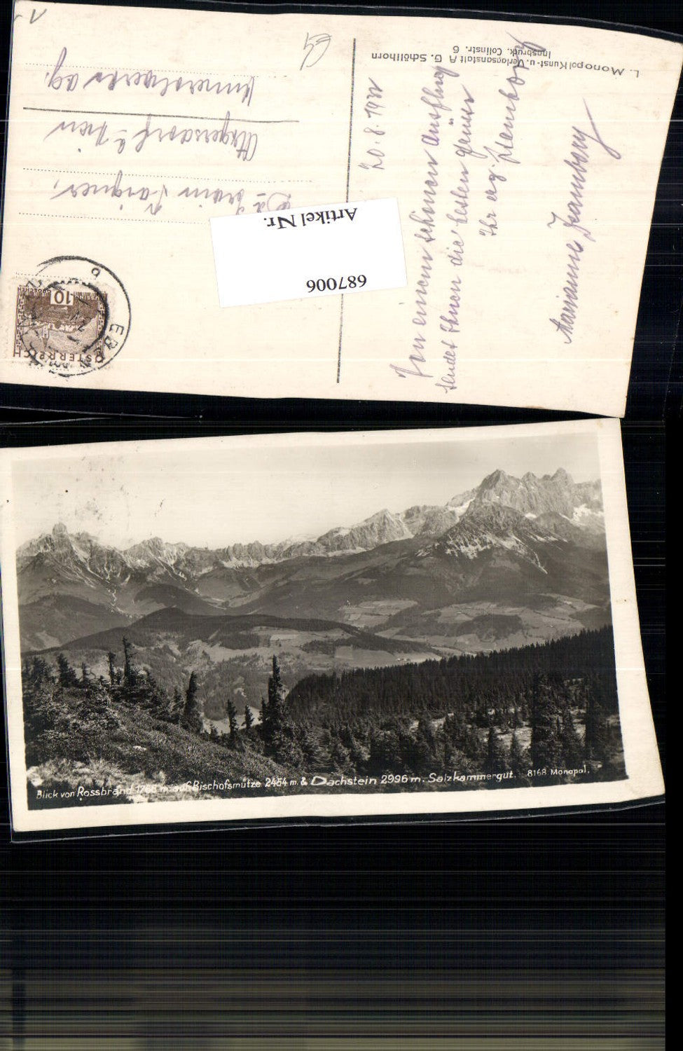 687006 Rossbrand bei Radstadt