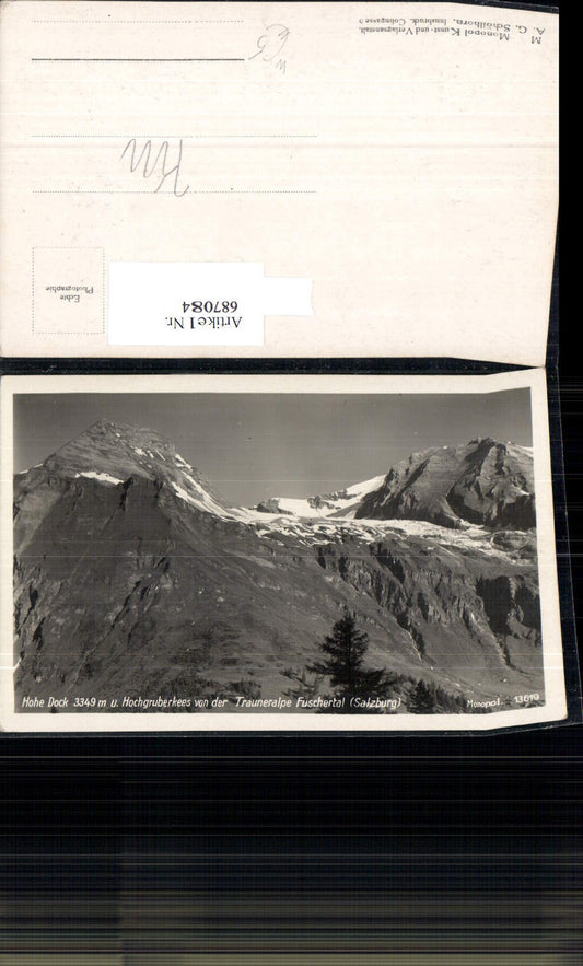 687084 Hohe Dock Hochgruberkees Trauneralpe Fuschertal Fusch Bruck