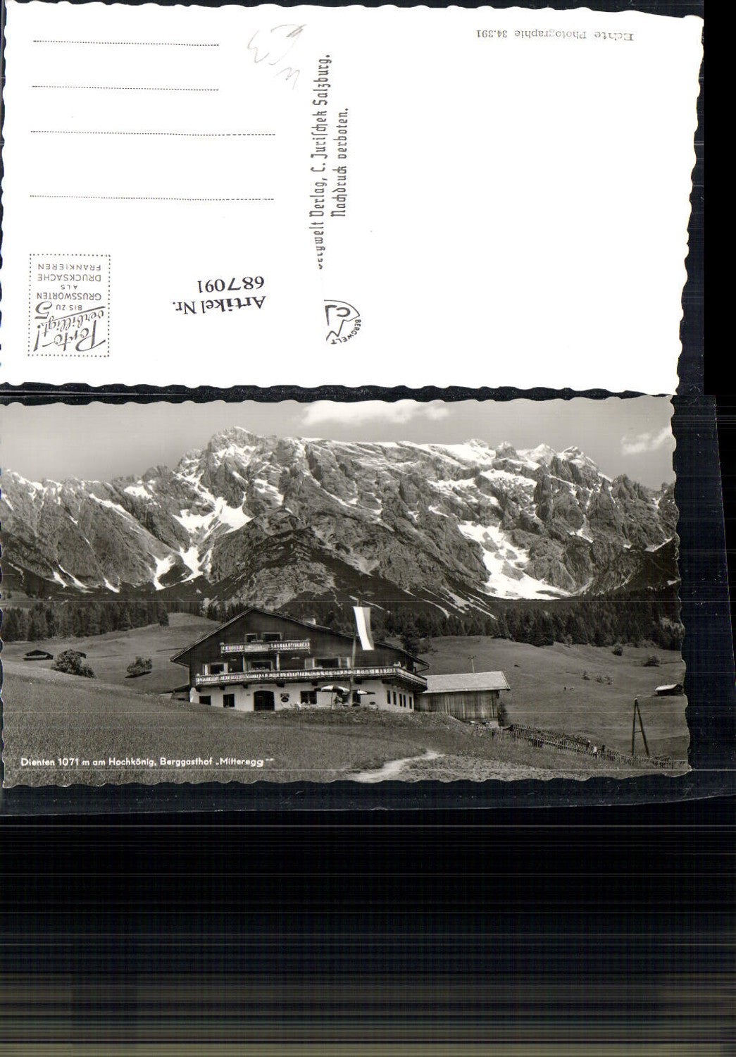 687091 Dienten am Hochkönig Miteregg Gasthaus