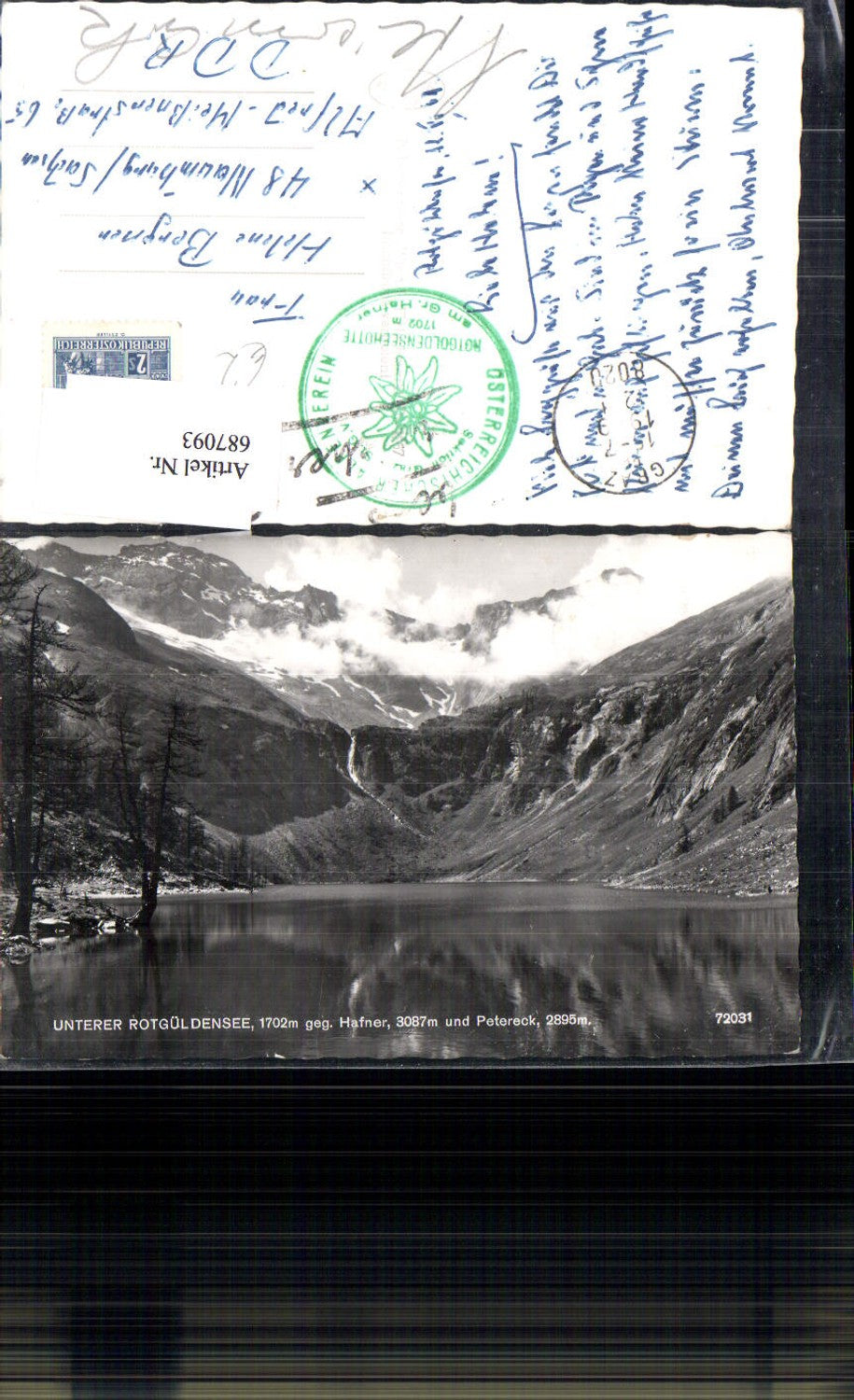 687093 Unterer Rotgüldensee b. Muhr