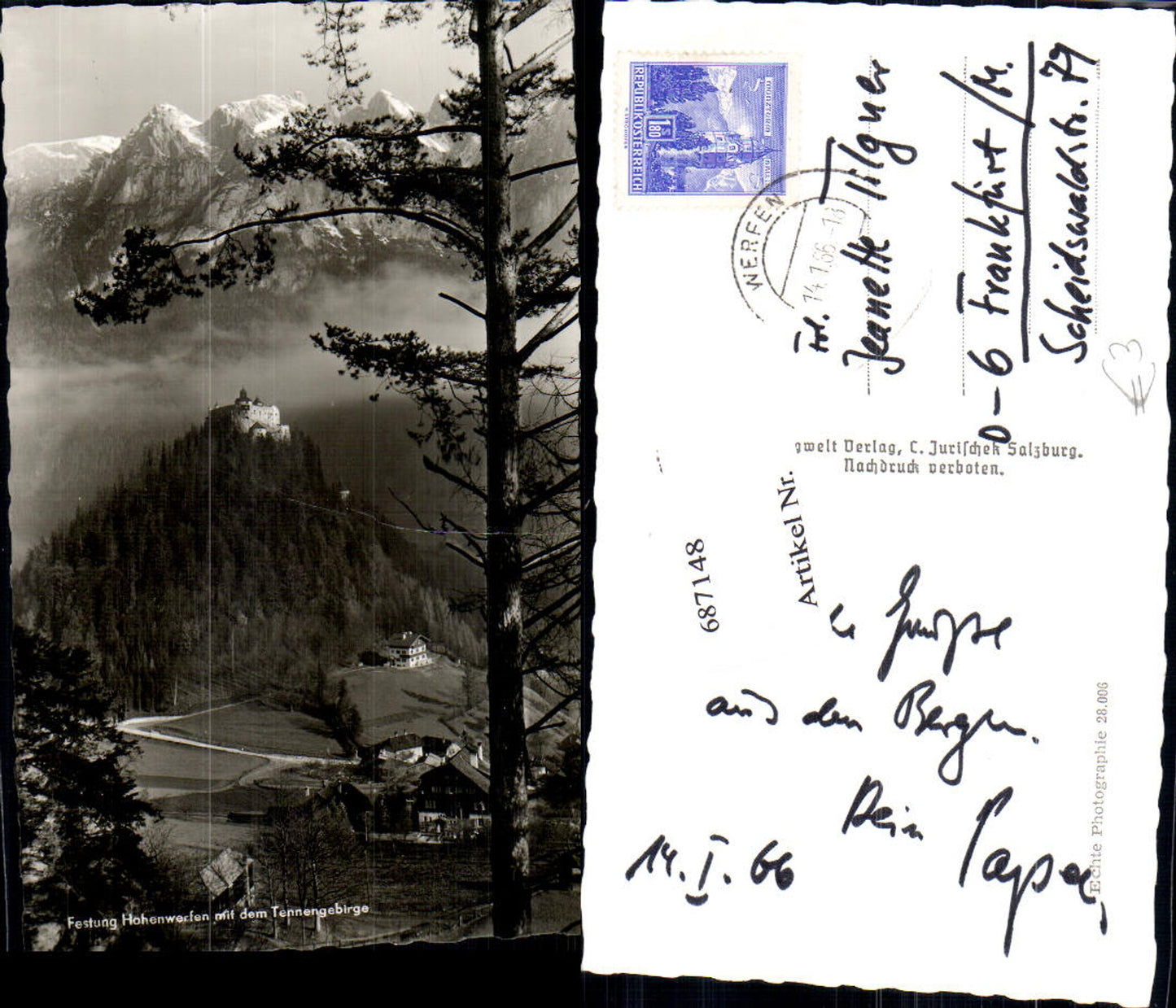 687148 Hohenwerfen Werfen