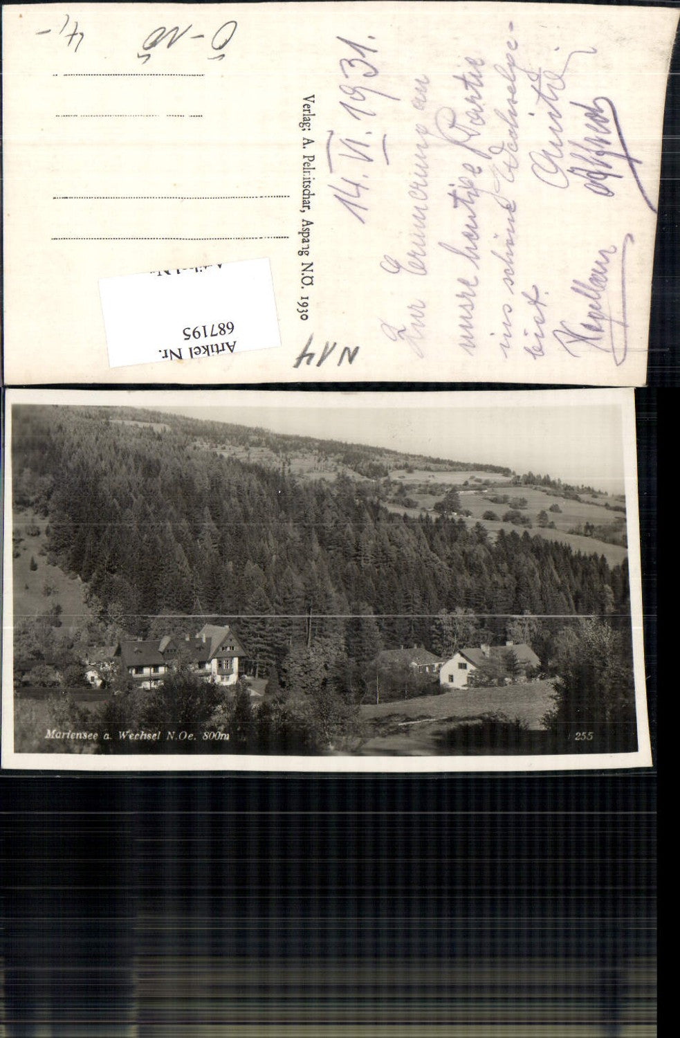 687195 Mariensee near Mönichkirchen am Wechsel