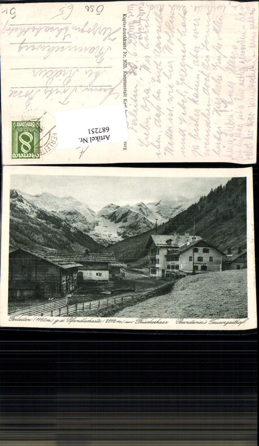 687251 Ferleiten Pfandlscharte Fuscherkar Fusch Bruck Tauerngasthaus