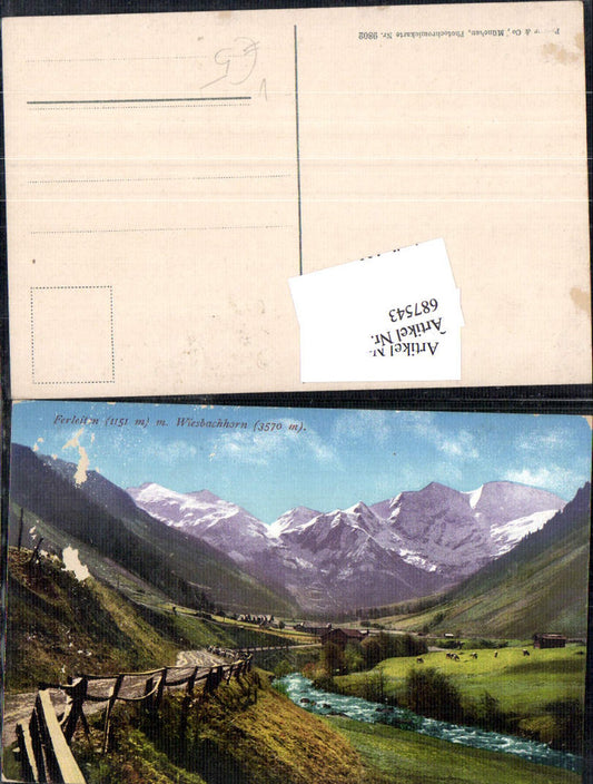 687543 Ferleiten Wiesbachhorn Zell am See Bruck Fusch pub Purger & Co. 9802