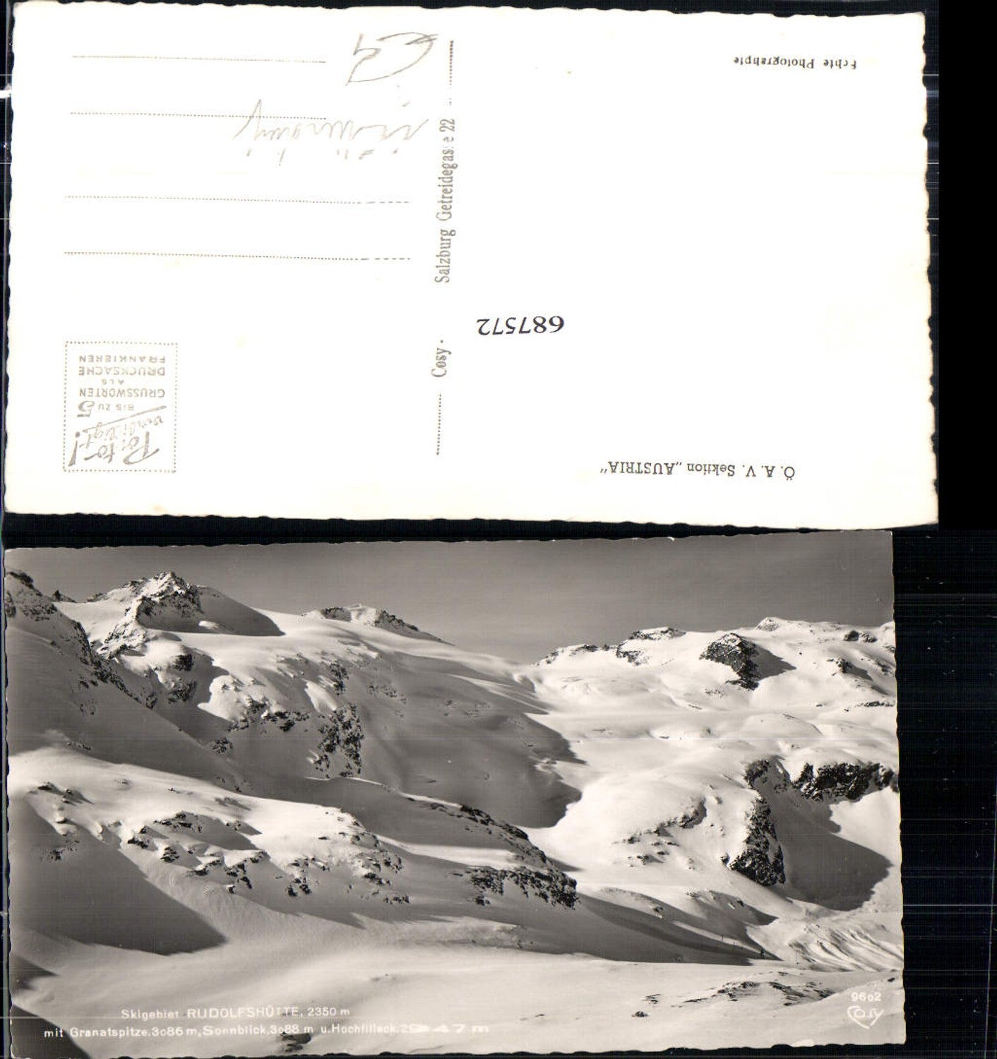 687572 Rudolfshütte bei Uttendorf