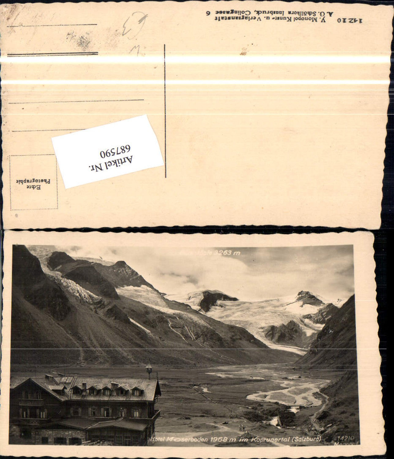 687590 Hotel Moserboden bei Kaprun Kaprunertal