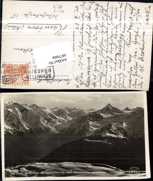 687606 Kaprunertal Kaprun v.d. Schmittenhöhe Zell am See