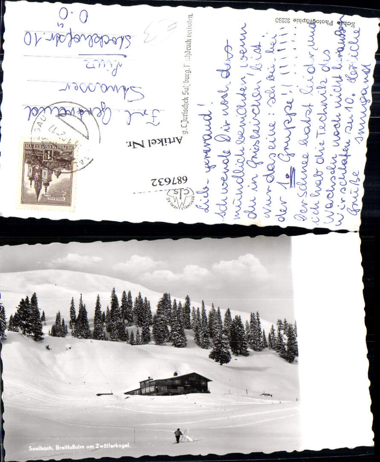 687632 Saalbach Hinterglemm Breitfußalm Zwölferkogel