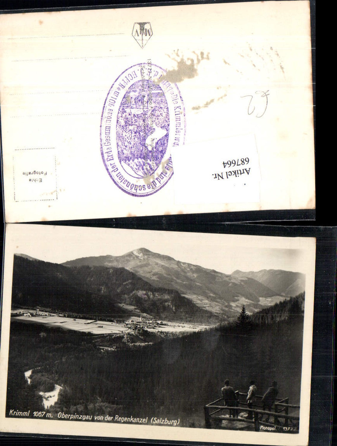 687663 Krimml im Pinzgau Wasserfall Krimmler Tauernhaus