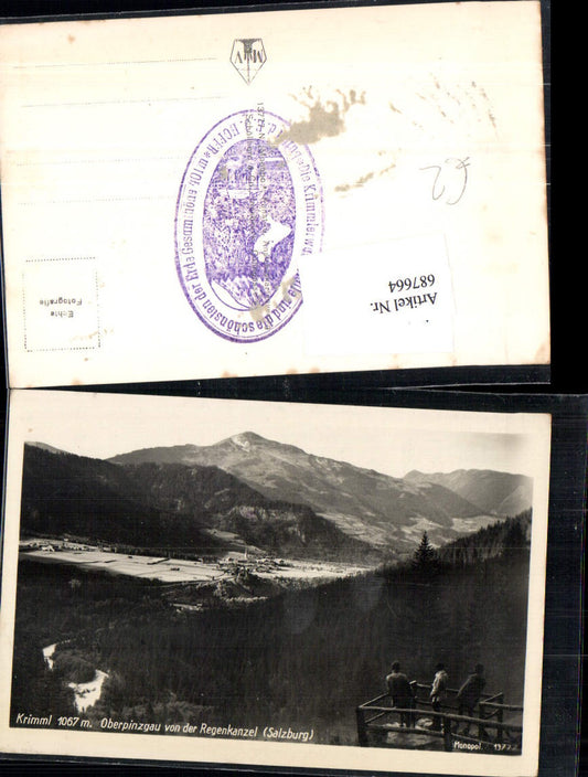 687663 Krimml im Pinzgau Wasserfall Krimmler Tauernhaus