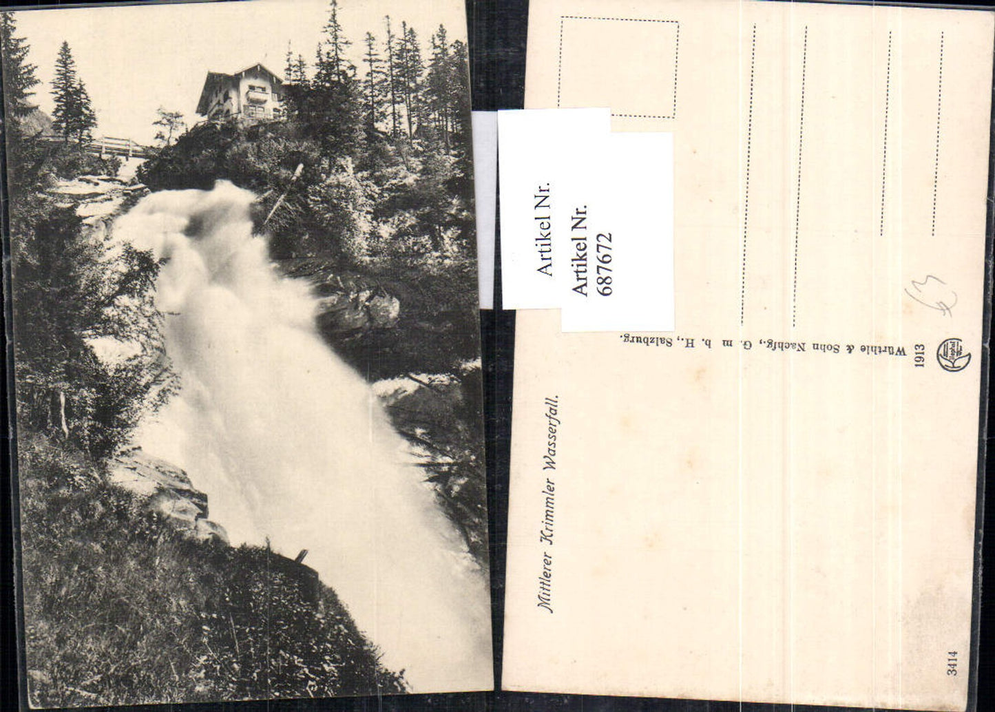 687671 Krimml im Pinzgau Wasserfall