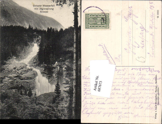 687672 Krimml im Pinzgau Wasserfall