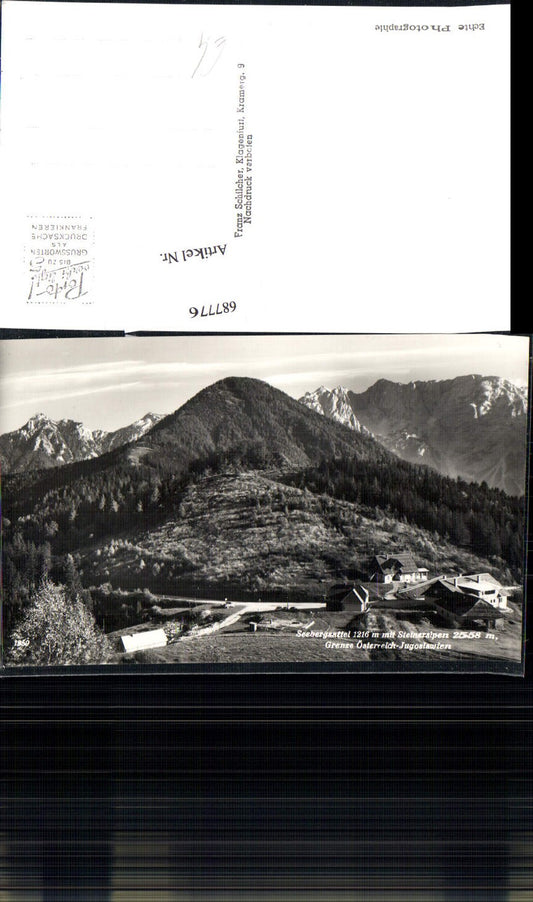 687776 Seebergsattel Seeberg Steineralpen Bad Eisenkappel