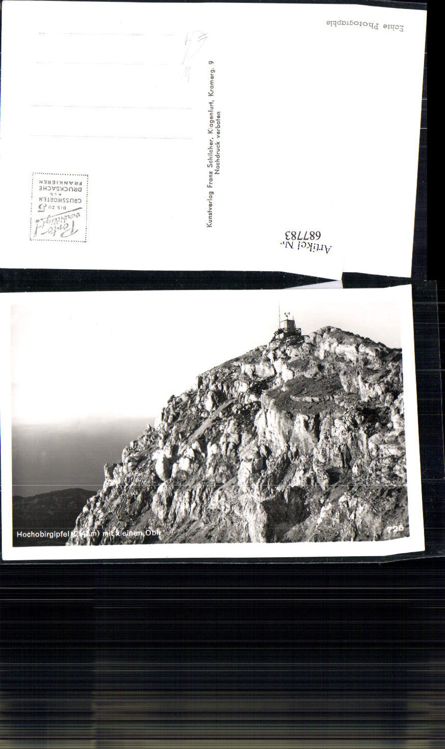 687783 Hochobir bei Villach