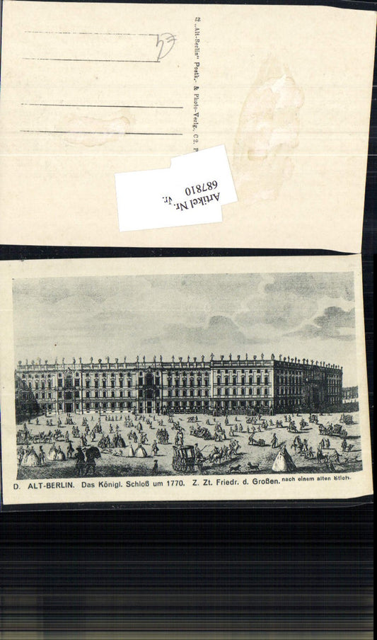 687810 Alt-Berlin Schloss