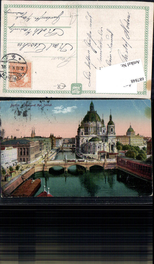 687848 Berlin Schloss Dom gel.n. Roth b. Nürnberg