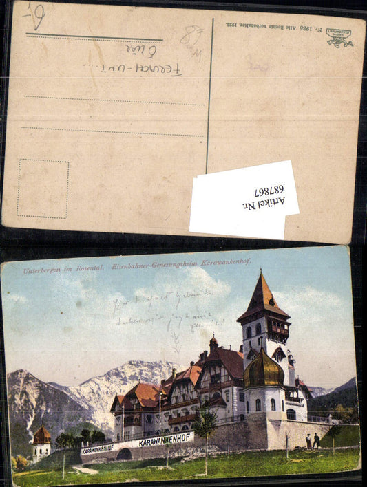 687867 Unterbergen im Rosental Karawankenhof Ferlach