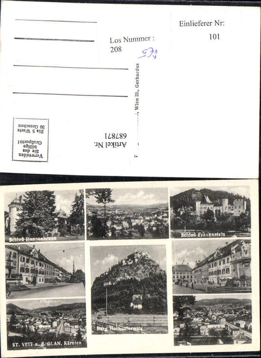 687871 St. Veit an der Glan Hochosterwitz