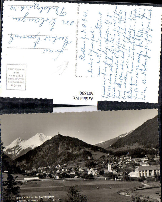 687890 Kolbnitz a.d. Tauernbahn Mölltal