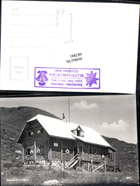 687891 Millstätterhütte Millstatt