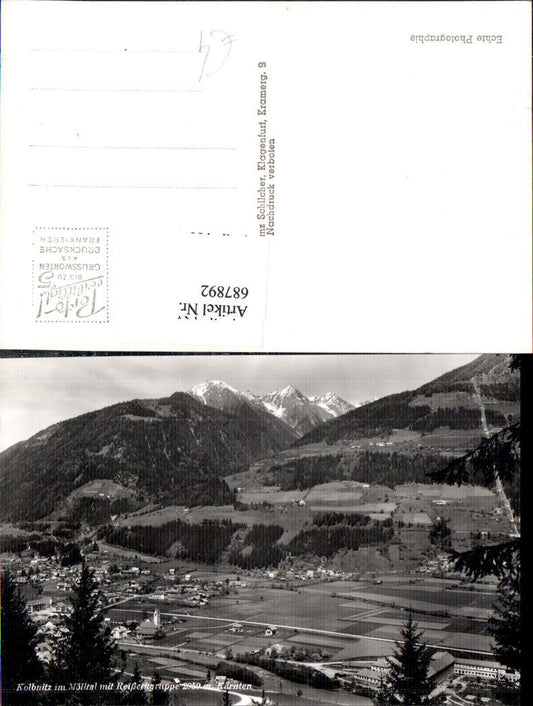 687892 Kolbnitz im Mölltal Tauernbahn