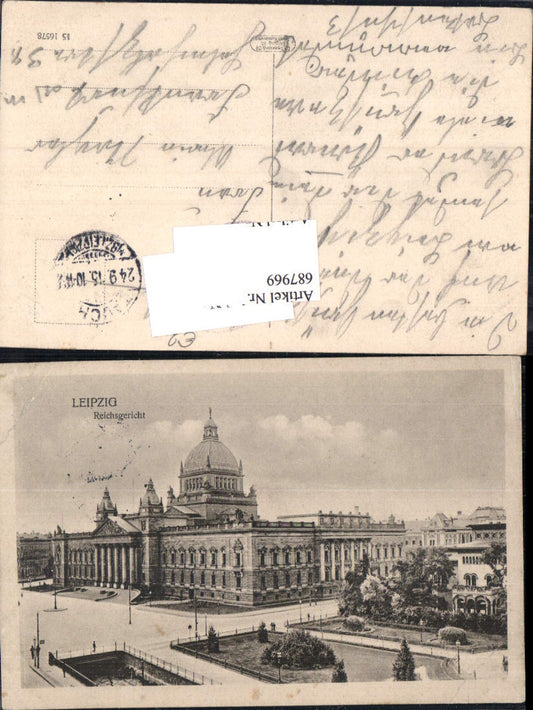 687969 Leipzig Reichsgericht Gericht