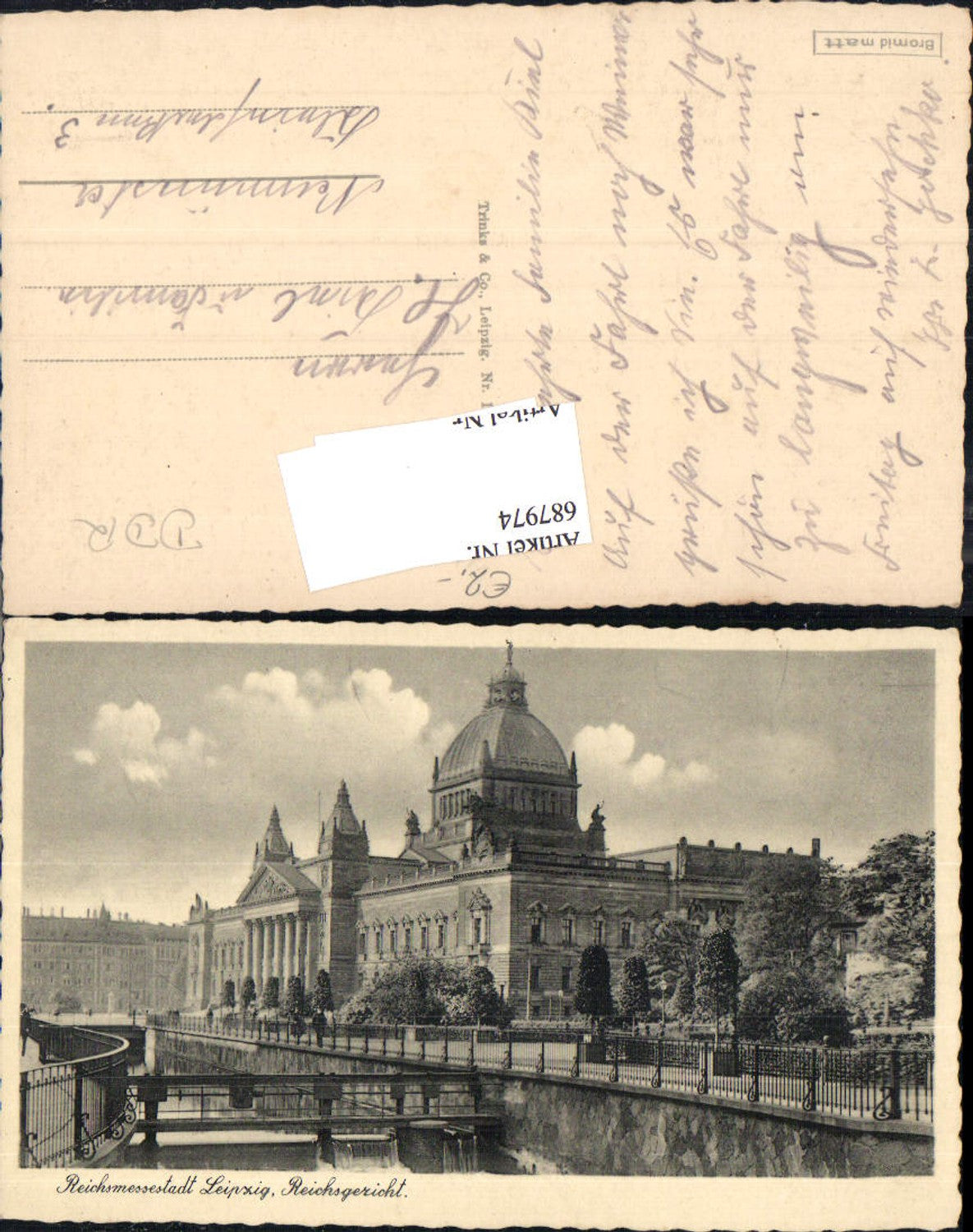 687974 Leipzig Reichsgericht Gericht