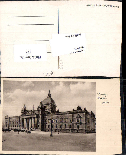 687979 Leipzig Reichsgericht Gericht