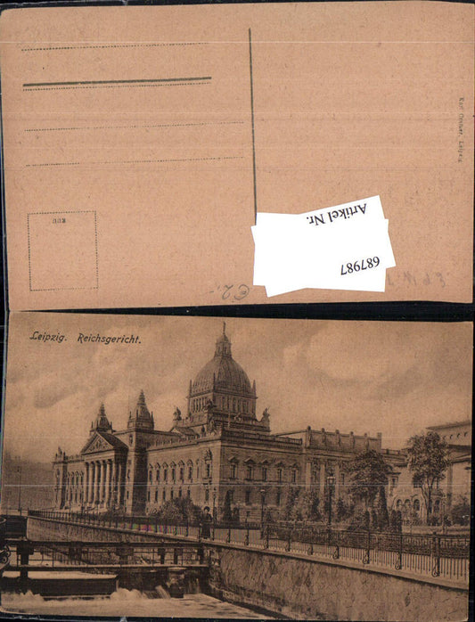 687987 Leipzig Reichsgericht Gericht