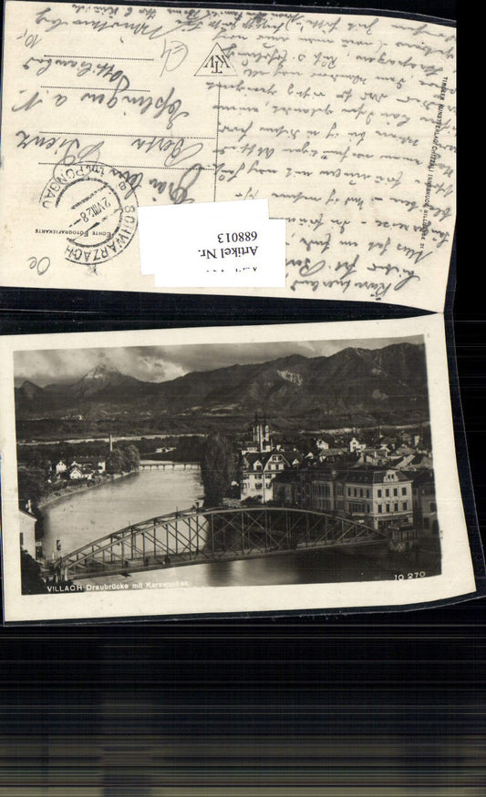 688013 Villach Draubrücke Brücke